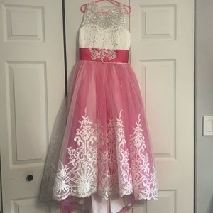 Beautiful pageant or formal girls dress